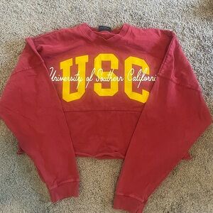 USC Cropped Long Sleeve